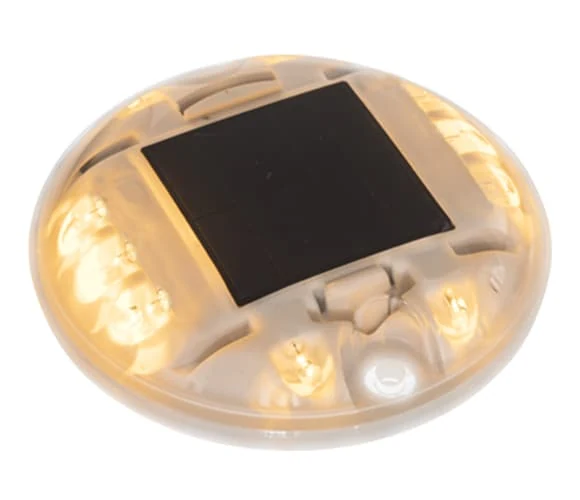 A supplied polycarbonate solar road stud, used as a product illustration